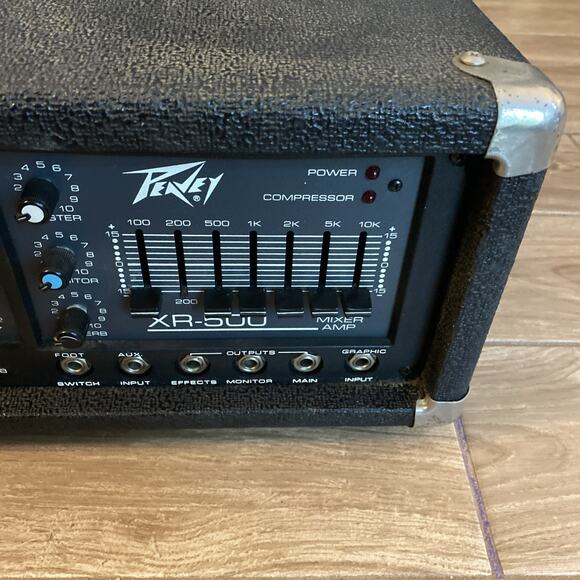 Vintage Peavey XR-500 5-CH Amp/Mixer Tested - Picture 9 of 10